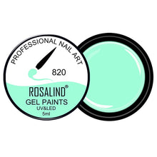 Load image into Gallery viewer, ROSALIND Gel Varnishes Set Painting Gel Nail Polish Nails 5ml DIY Design All For Manicure Hybrid Nail Art Primer Gel Polish