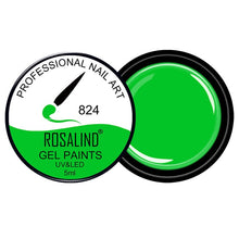 Load image into Gallery viewer, ROSALIND Gel Varnishes Set Painting Gel Nail Polish Nails 5ml DIY Design All For Manicure Hybrid Nail Art Primer Gel Polish