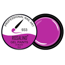 Load image into Gallery viewer, ROSALIND Gel Varnishes Set Painting Gel Nail Polish Nails 5ml DIY Design All For Manicure Hybrid Nail Art Primer Gel Polish
