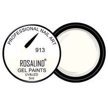 Load image into Gallery viewer, ROSALIND Gel Varnishes Set Painting Gel Nail Polish Nails 5ml DIY Design All For Manicure Hybrid Nail Art Primer Gel Polish