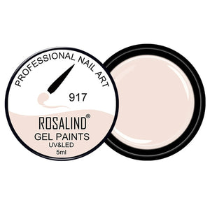 ROSALIND Gel Varnishes Set Painting Gel Nail Polish Nails 5ml DIY Design All For Manicure Hybrid Nail Art Primer Gel Polish