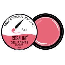 Load image into Gallery viewer, ROSALIND Gel Varnishes Set Painting Gel Nail Polish Nails 5ml DIY Design All For Manicure Hybrid Nail Art Primer Gel Polish