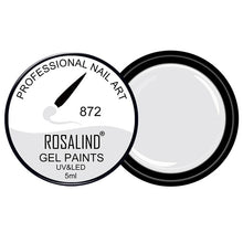 Load image into Gallery viewer, ROSALIND Gel Varnishes Set Painting Gel Nail Polish Nails 5ml DIY Design All For Manicure Hybrid Nail Art Primer Gel Polish
