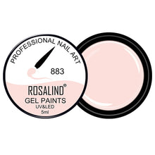Load image into Gallery viewer, ROSALIND Gel Varnishes Set Painting Gel Nail Polish Nails 5ml DIY Design All For Manicure Hybrid Nail Art Primer Gel Polish