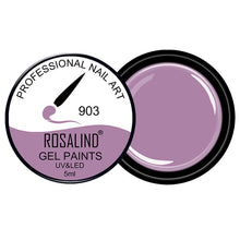Load image into Gallery viewer, ROSALIND Gel Varnishes Set Painting Gel Nail Polish Nails 5ml DIY Design All For Manicure Hybrid Nail Art Primer Gel Polish