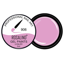 Load image into Gallery viewer, ROSALIND Gel Varnishes Set Painting Gel Nail Polish Nails 5ml DIY Design All For Manicure Hybrid Nail Art Primer Gel Polish