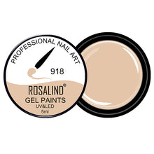 Load image into Gallery viewer, ROSALIND Gel Varnishes Set Painting Gel Nail Polish Nails 5ml DIY Design All For Manicure Hybrid Nail Art Primer Gel Polish