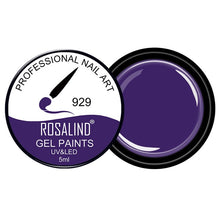 Load image into Gallery viewer, ROSALIND Gel Varnishes Set Painting Gel Nail Polish Nails 5ml DIY Design All For Manicure Hybrid Nail Art Primer Gel Polish
