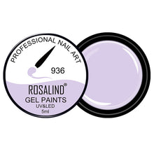 Load image into Gallery viewer, ROSALIND Gel Varnishes Set Painting Gel Nail Polish Nails 5ml DIY Design All For Manicure Hybrid Nail Art Primer Gel Polish