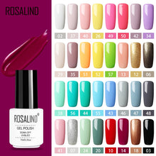 Load image into Gallery viewer, ROSALIND Gel Polish Set All For Manicure Semi Permanent Vernis top coat UV LED Gel Varnish Soak Off Nail Art Gel Nail Polish