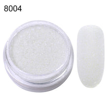 Load image into Gallery viewer, Gradient Shiny Nail Glitter Set Powder Laser Sparkly Manicure Nail Art Chrome Pigment Silver DIY Nail Art Decoration Kit