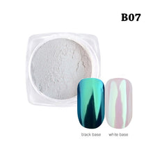 Load image into Gallery viewer, New Fashion 1Box Gradient Shining Nail Glitter Dust Magic Mirror Effect Powder DIY Decoration Dust Tools BEB01-07