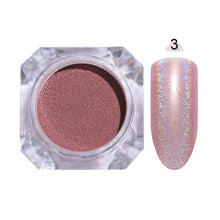 Load image into Gallery viewer, Gradient Shiny Nail Glitter Set Powder Laser Sparkly Manicure Nail Art Chrome Pigment Silver DIY Nail Art Decoration Kit