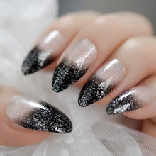 Load image into Gallery viewer, Ombre French Ballerina Fake Nail Gradeint Natural Coffin False Nails Wholesale Nails Supplier 24
