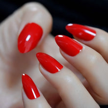 Load image into Gallery viewer, Ombre French Ballerina Fake Nail Gradeint Natural Coffin False Nails Wholesale Nails Supplier 24