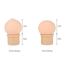 Load image into Gallery viewer, 1pcs Double Head Gradient Nail Brushes Mirror Glitter Handle Acrylic Polish Picker Pen Manicure Dotting Blooming Sponge CH945