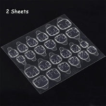 Load image into Gallery viewer, 24pcs Matte Pure Color False Nails Popular Designs Glue On Long Tip Patch Artificial Nail Chip Extensions Nail Art Accessories