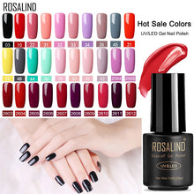 Load image into Gallery viewer, ROSALIND Gel Polish Nail Art Set For Manicure Hybrid Nails Color Polygel Vernis Semi Permanent UV Gel Nail Polish Gel Varnish