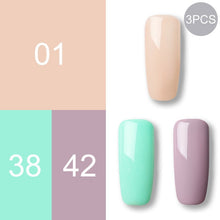 Load image into Gallery viewer, ROSALIND Gel Polish Nail Art Set For Manicure Hybrid Nails Color Polygel Vernis Semi Permanent UV Gel Nail Polish Gel Varnish