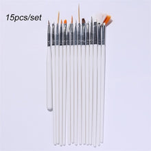 Load image into Gallery viewer, NICOLE DIARY UV Gel Brush Liner Painting Pen Acrylic Drawing Brush for Nails Gradient Rhinestone Handle Manicure Nail Art Tool