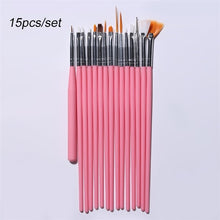 Load image into Gallery viewer, NICOLE DIARY UV Gel Brush Liner Painting Pen Acrylic Drawing Brush for Nails Gradient Rhinestone Handle Manicure Nail Art Tool
