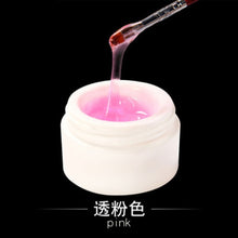Load image into Gallery viewer, UV Builder Gel For Nail Extension Gels Acrylic UV Builder Crystal Nail Art Extension Tips Pink / White / Clear Extension gel