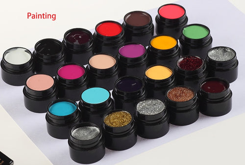 M.ladea Painting Color Gel Nail gel polish drawing UV Gel 5g 23 colors line varnish High concentrations Bright-coloured colour