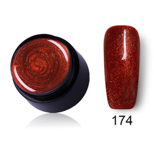 LEMOOC 180 Colors 5ML Painting Gel Varnish UV Gel Polish Manicure DIY French Nail Art Polish Design Soak Off Nail Art Painted