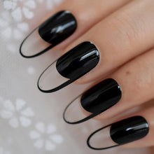 Load image into Gallery viewer, Ombre French Ballerina Fake Nail Gradeint Natural Coffin False Nails Wholesale Nails Supplier 24