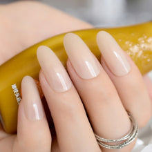 Load image into Gallery viewer, Ombre French Ballerina Fake Nail Gradeint Natural Coffin False Nails Wholesale Nails Supplier 24