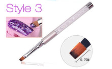 Load image into Gallery viewer, Nail Brush Nail Art Manicure Brushes Set Line Flower Pen Dotting Painting Design Acrylic Nail Gel Brush for Manicure Liner New