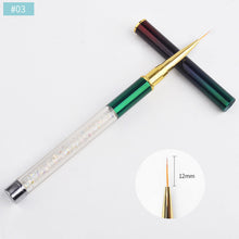 Load image into Gallery viewer, Nail Brush Nail Art Manicure Brushes Set Line Flower Pen Dotting Painting Design Acrylic Nail Gel Brush for Manicure Liner New
