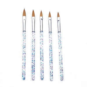 Nail Brush Nail Art Manicure Brushes Set Line Flower Pen Dotting Painting Design Acrylic Nail Gel Brush for Manicure Liner New