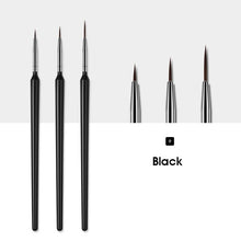 Load image into Gallery viewer, ROHWXY 12PCS Manicure Set Pencel Dotting Painting Design Acrylic Nail Art Brush For Manicure Decoration A Set of brushes