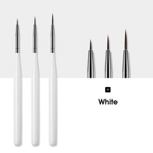 Load image into Gallery viewer, ROHWXY 12PCS Manicure Set Pencel Dotting Painting Design Acrylic Nail Art Brush For Manicure Decoration A Set of brushes