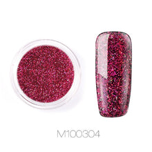 Load image into Gallery viewer, ROSALIND Nails Art Glitter Pigment Powder Gel Polish Mirror Manicure Sparkles For Nails UV Decorations Chrome Holographic Nail