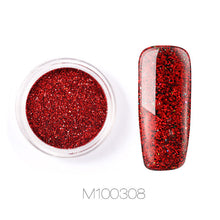Load image into Gallery viewer, ROSALIND Nails Art Glitter Pigment Powder Gel Polish Mirror Manicure Sparkles For Nails UV Decorations Chrome Holographic Nail