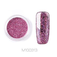 Load image into Gallery viewer, ROSALIND Nails Art Glitter Pigment Powder Gel Polish Mirror Manicure Sparkles For Nails UV Decorations Chrome Holographic Nail