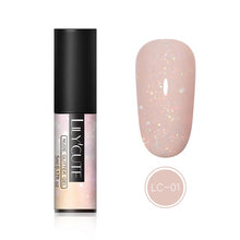 Load image into Gallery viewer, LILYCUTE 5ml Color UV Gel Holographic Glitter Sequins Semi Permanent Soak Off Nail Art Gel Polish Varnish Manicure Design