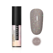 Load image into Gallery viewer, LILYCUTE 5ml Color UV Gel Holographic Glitter Sequins Semi Permanent Soak Off Nail Art Gel Polish Varnish Manicure Design