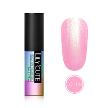 Load image into Gallery viewer, LILYCUTE 5ml Color UV Gel Holographic Glitter Sequins Semi Permanent Soak Off Nail Art Gel Polish Varnish Manicure Design