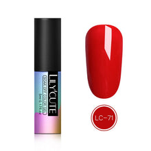 Load image into Gallery viewer, LILYCUTE 5ml Color UV Gel Holographic Glitter Sequins Semi Permanent Soak Off Nail Art Gel Polish Varnish Manicure Design