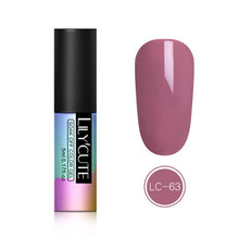 Load image into Gallery viewer, LILYCUTE 5ml Color UV Gel Holographic Glitter Sequins Semi Permanent Soak Off Nail Art Gel Polish Varnish Manicure Design
