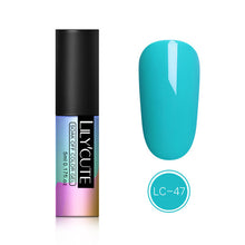 Load image into Gallery viewer, LILYCUTE 5ml Color UV Gel Holographic Glitter Sequins Semi Permanent Soak Off Nail Art Gel Polish Varnish Manicure Design