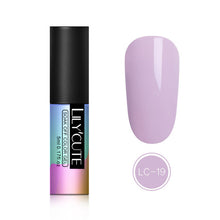 Load image into Gallery viewer, LILYCUTE 5ml Color UV Gel Holographic Glitter Sequins Semi Permanent Soak Off Nail Art Gel Polish Varnish Manicure Design
