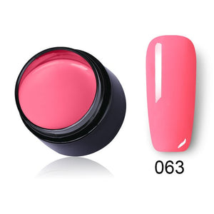 LEMOOC Starry Glitter Gel 180 Colors 5ml Pure Nail Color Varnish Nail Art Salon Soak Off UV LED Nail Art Design Gel Lacquer