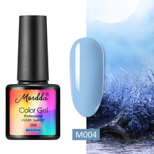 Load image into Gallery viewer, MORDDA 8 ML Gel Polish UV LED Nail Varnish For Manicure 60 Colors Gel Lacquer Semi Permanent Gel Paint Nail Art DIY Design Tools