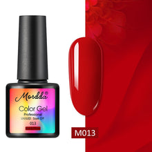 Load image into Gallery viewer, MORDDA 8 ML Gel Polish UV LED Nail Varnish For Manicure 60 Colors Gel Lacquer Semi Permanent Gel Paint Nail Art DIY Design Tools