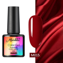 Load image into Gallery viewer, MORDDA 8 ML Gel Polish UV LED Nail Varnish For Manicure 60 Colors Gel Lacquer Semi Permanent Gel Paint Nail Art DIY Design Tools