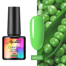 Load image into Gallery viewer, MORDDA 8 ML Gel Polish UV LED Nail Varnish For Manicure 60 Colors Gel Lacquer Semi Permanent Gel Paint Nail Art DIY Design Tools